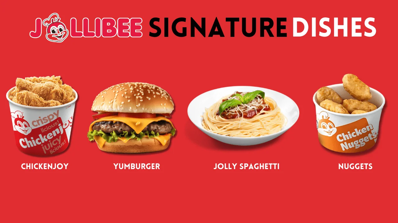 Jollibee signature dishes