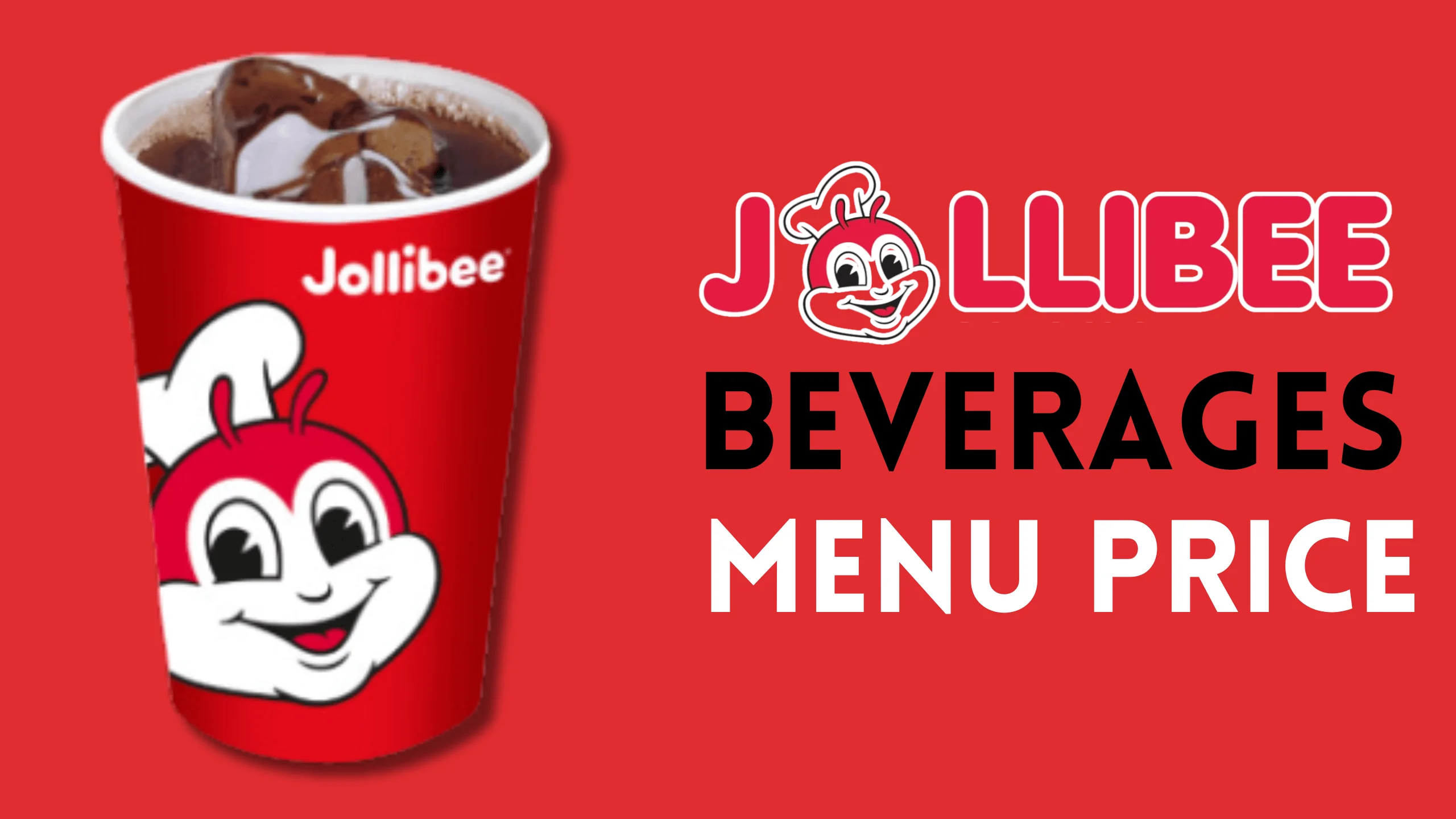 jollibee beverage menu price