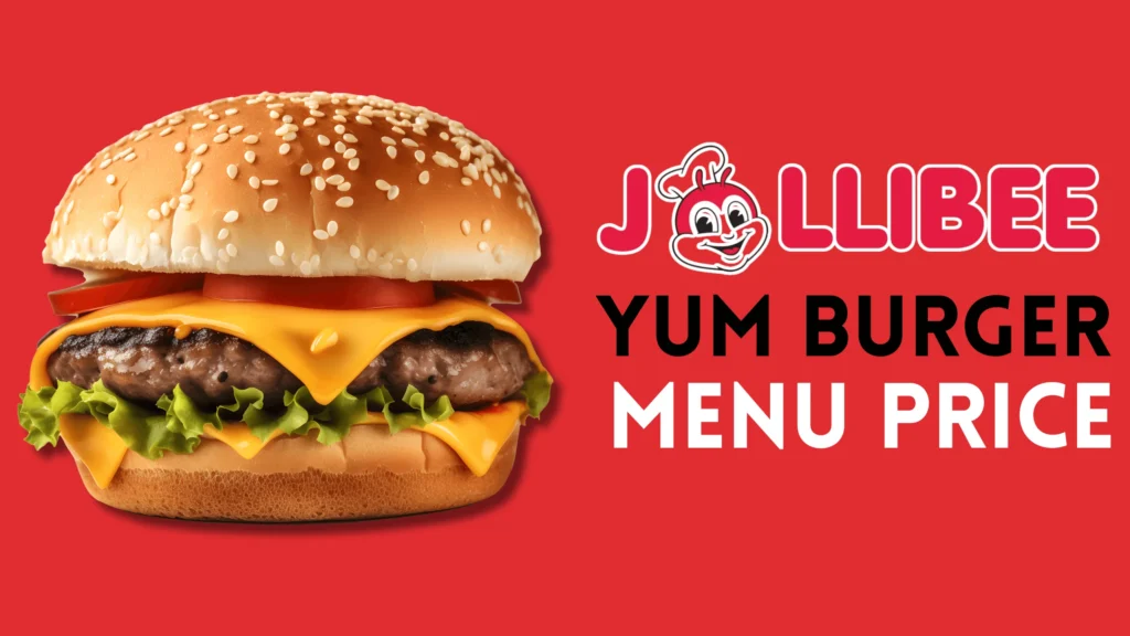 jollibee burger menu price