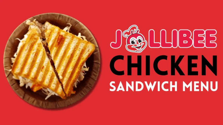 jollibee chicken sandwich menu