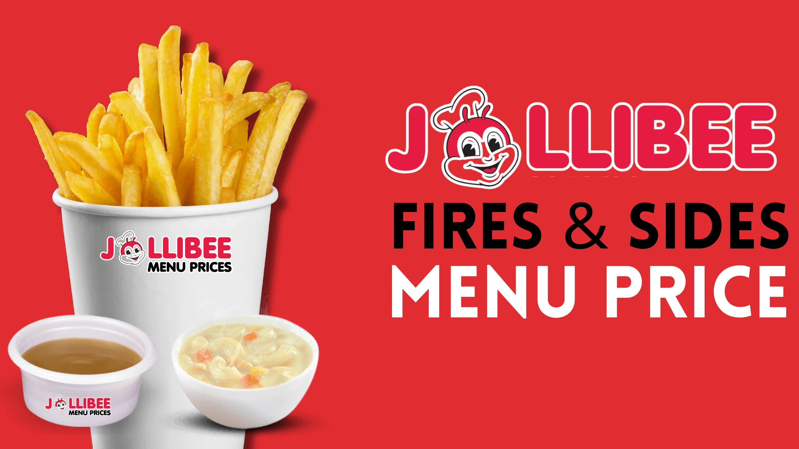 jollibee fires & sides menu price