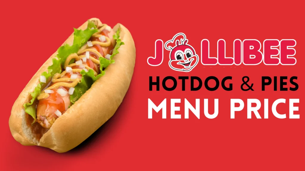 jollibee hotdog & pies menu price