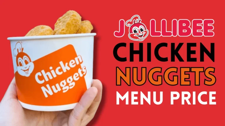 jollibee chicken nuggets menu